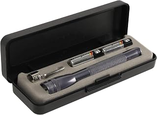MagLite Mini Incandescent 2-Cell AAA Flashlight in Presentation Box, Gray