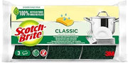 Scotch-Brite Recycled Web Cellulose Scrub Sponge 3 pieces in pack