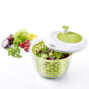 Spinderella Salad Spinner by Westmark – 4.4 l, Plastic, Apple Green, Non-slip, Model 243022EA