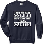Curtis Shirt Name personalized Tee Firstname Surname Comfort Colors Adult Sweatshirt