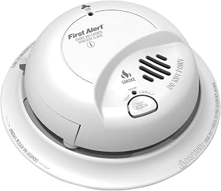 First Alert BRK SC9120B-12 Hardwired Smoke and Carbon Monoxide (CO) Detector with Battery Backup, 12-Pack