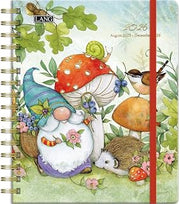 Lang, Gnome Sweet Gnome Deluxe 2026 Planner, 8.25'' X 9.5'', Weekly Calendar with Stapled Binding