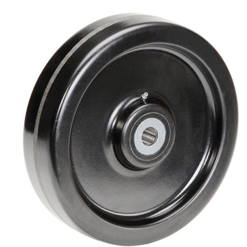 Molded Plastic Wheel - Axle Size by Casters, Wheels & Industrial Handling – 12 inches, Plastic, Model CW-1230-PHRB