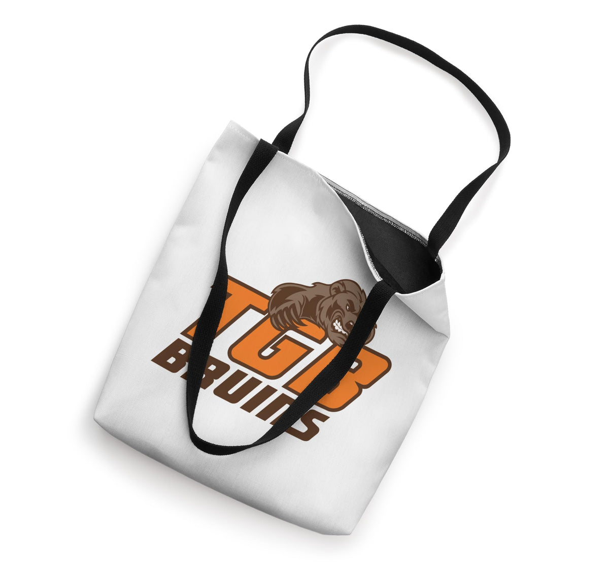 Trevor Browne Bruins Tote Bag by Trevor Browne High School, Phoenix, AZ 85033 – 16 inches, White, Model 4NW0HST9DB5US_16INCHES