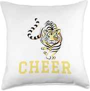 Bloomfield High School Bengals Cheer Throw Pillow