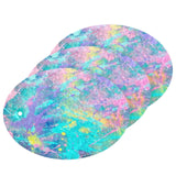 Paint Splash Wood Pulp Scrub Sponges by Qilmy – 3.54x2.56inch, compressed cotton, C807