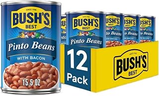 Bush's Best Bush's Pinto Beans with Bacon 12-15.5 oz