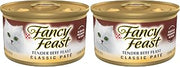 Fancy Feast Purina Tender Beef Feast Classic Grain Free Wet Cat Food Pate - 3 oz. Cans (Pack of 48)