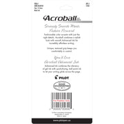 Acroball PureWhite Advanced Ink Ball Point Pens by PILOT – 5 Count (Pack of 1), Plastic, Assorted Accents, Model 31861