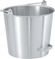 Vollrath Tapered S/S 14.75 Qt. Dairy Pail w/ Side-Tilting Handle