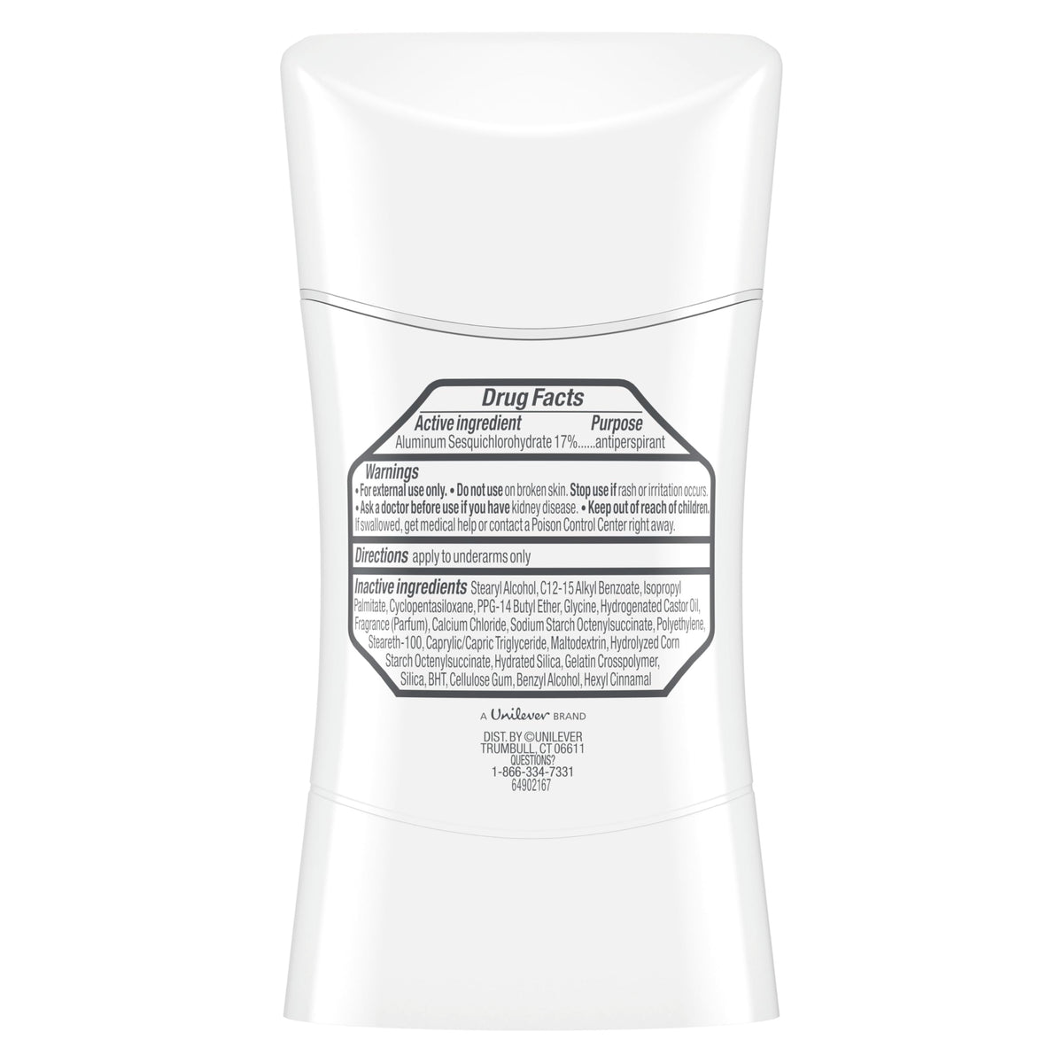 Clinical Antiperspirant Deodorant Invisible Solid by Degree – 1.6 Ounce (Pack of 1)