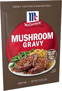 McCormick Mushroom Gravy Mix, 0.75 oz (Pack of 5)