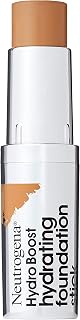 Neutrogena Hydro Boost Hydrating Foundation Stick with Hyaluronic Acid, Oil-Free & Non-Comedogenic Moisturizing Makeup for Smooth Coverage & Radiant-Looking Skin, Cocoa, 0.29 oz