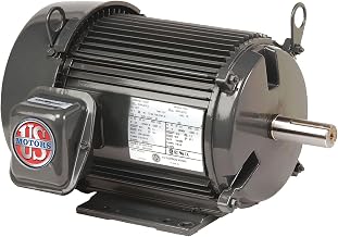 Unimount TEFC U5P2D, 3-Phase, 5 HP, Unimount, 1760 RPM Motor, TEFC
