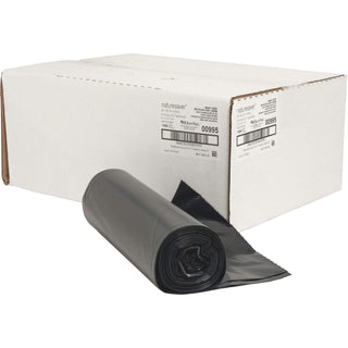 Black Low-Density Recycled Can Liners by Nature Saver – X-Large, 60.0 gallons, Plastic, Black, Pack of 100