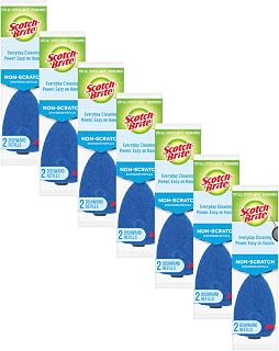 Scotch-Brite Non-Scratch Dishwand Refills - Dual Sided, Non-Scratch, Scrubbing - 2 Refills