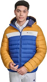 Champion Men's Performance Lightweight Puffer Jacket With Hood