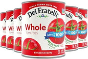 Dei Fratelli Whole Tomatoes (28 oz. cans, 6 pack) - Vine-Ripened – Non-GMO