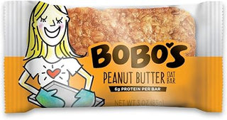 Bobos Peanut Butter Oat Bar, 3 Ounce -- 48 per case.