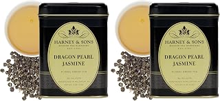 Dragon Pearl, Jasmine Tea, 4 oz (112 g), Harney & Sons (Pack of 2)