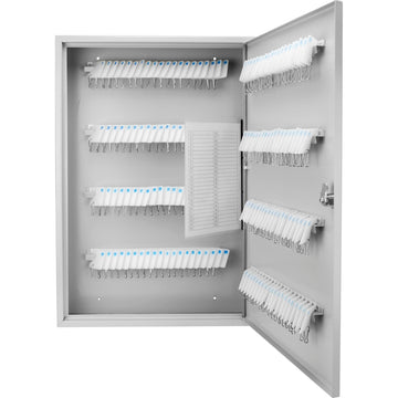 160-Position Key Cabinet Lock Box with Key Lock by Barska – 160 Keys, Alloy Steel, Multi Color