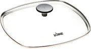 Lodge GCSQ10 Square Glass Cover Lid, 10.5-Inch