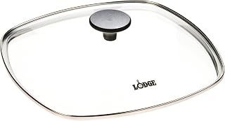 Lodge GCSQ10 Square Glass Cover Lid, 10.5-Inch