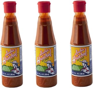 SALSA HUICHOL Hot Sauce 6.5 oz (pack of 3) - Mexican Sauce