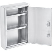 Global Industrial Stainless Steel / 2.63"L x 8"W x 12.13"H / Industrial Key Cabinets