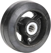 Global Industrial 5/8 Mold-On Rubber Wheel - Axle Size 5/8", 5" x 2"