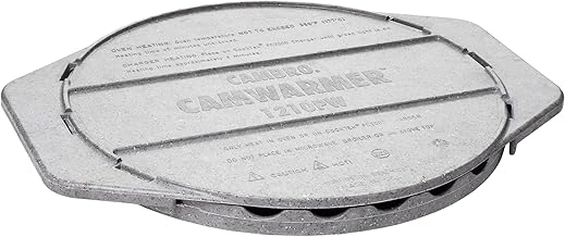 Cambro-1210PW191 Camwarmer, Heat Retentive Pellet Enclosed Within a Heat Resistant top & Bottom Tray, for use in Various Camcarriers, Camcarts and Combo Carts, Gray