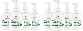 Dove Foaming Hand Wash Aloe & Eucalyptus Protects Skin from Dryness,More Moisturizers than the Leading Ordinary Hand Soap,10.1 oz,(Pack of 8)