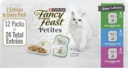 Purina Fancy Feast Petites Gravy Wet Cat Food Variety Pack, 2.8 oz, 12-Pack