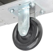 Global Industrial 5" Polyurethane Wheel, Medium Duty Swivel Plate Caster, 250 lb. Capacity