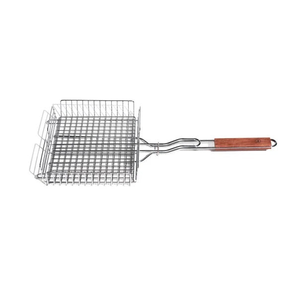 Outset QC71 Chrome Grill Basket, 11 7/8" Wide, Silver - photo 2