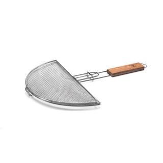 Outset QC76 Chrome Quesadilla Grill Basket, 12" Wide, Silver - Default Title