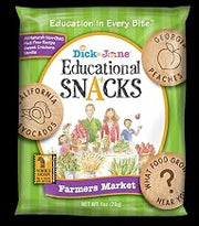 Dick and Jane Farmers Market Vanilla Educational Snacks, 1 Ounce -- 120 per case.