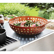 Outset Carbon Steel Grill Basket, 10 3/4" Diameter - photo 3