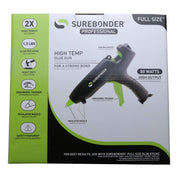 High Temperature Industrial Glue Gun by Surebonder – Full Size, Black/Green, Model PRO2-80