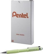 Pentel Twist-Erase III Mechanical Pencil, (0.7mm), Celadon Green Barrel