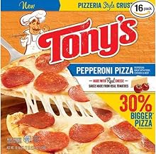 Tonys Pizzeria Style Pizza Pepperoni, 18.56 Ounce -- 16 per case.