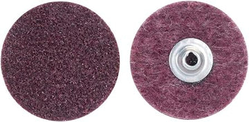 Norton 66261009185 3" Bear-Tex Rapid Prep AO TS (Type II) Non-Woven Quick-Change Discs, Medium, 25 pack