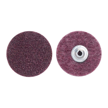 3" Bear-Tex Rapid Prep AO TS (Type II) Non-Woven Quick-Change Discs by Norton – Aluminum Oxide, Multicolor, Pack of 25, Model 66261009185