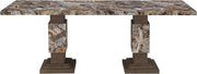 Global Furniture USA D12 Brown Dining Table