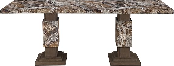 Global Furniture USA D12 Brown Dining Table