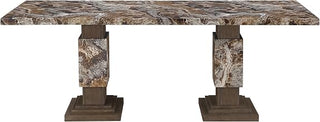 Global Furniture USA D12 Brown Dining Table