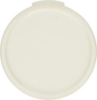 Winco White/Round Food Storage Lid
