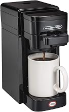 Proctor-Silex 49961 Single Serve Ground & Single Serve Pod Coffee Maker, Black