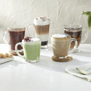 Tapered Mug 458 ml Set of by Libbey – 15.5 Ounces, 458.0 milliliters, Glass, Transparent, Model 70493