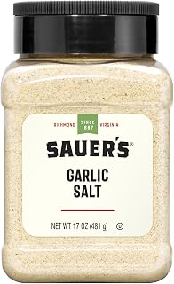 Value, Garlic Salt, 17 Ounce (Pack of 1) | Sauer's Value, Garlic Salt